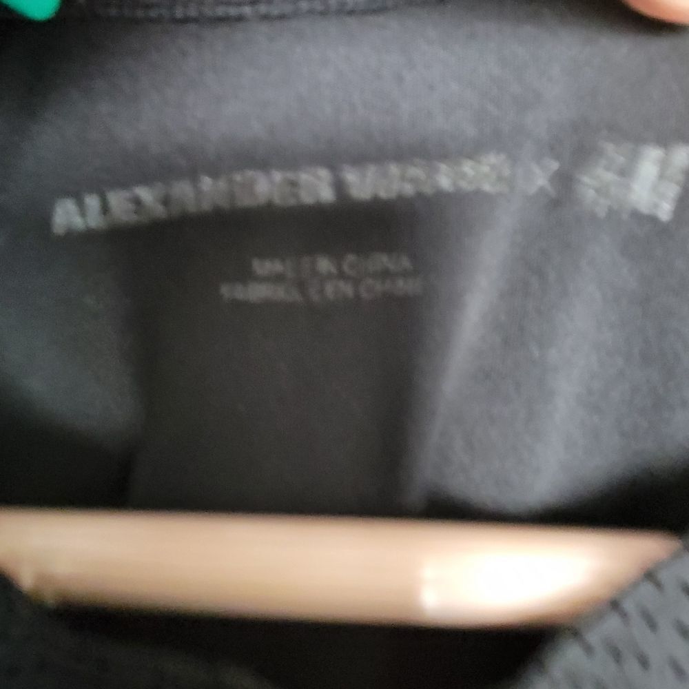 Alexander Wang X H&M Mesh Long Sleeve Tee Black Small View 2